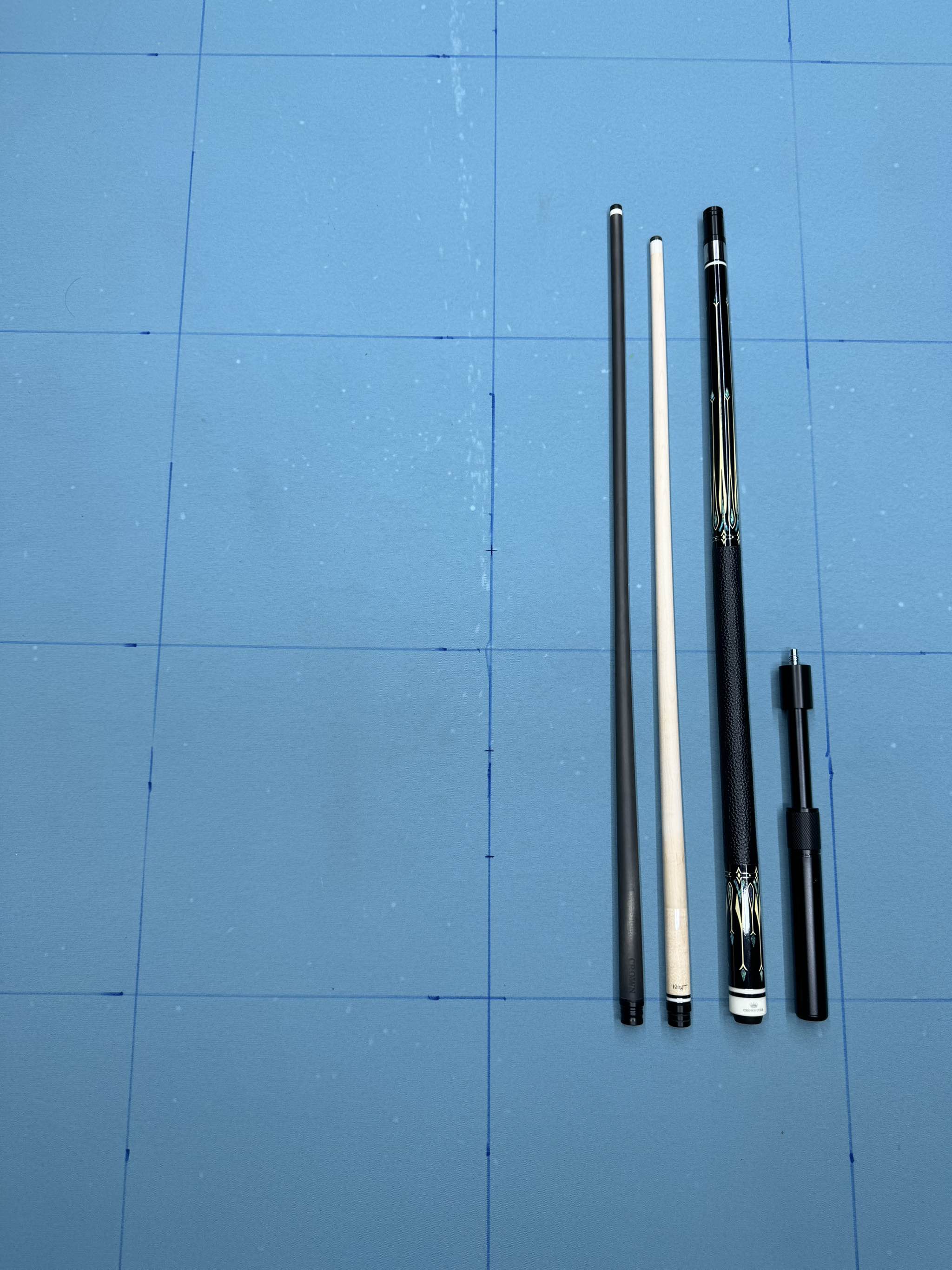 Cơ bida lỗ CROWN CUES TL 03 ( tặng kèm 9 món pk và sách bida cơ bản và sơ cấp ) ( độc quyền tại CÒ BILLIARD )