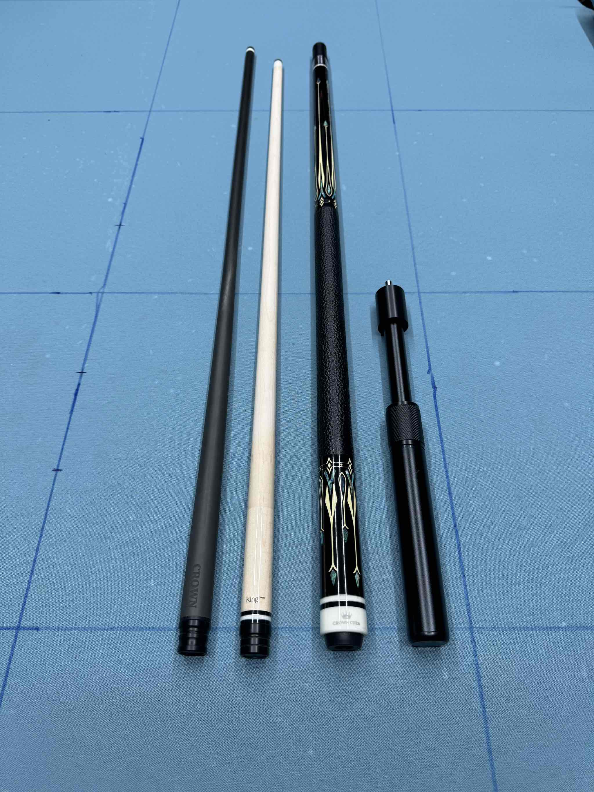 Cơ bida lỗ CROWN CUES TL 03 ( tặng kèm 9 món pk và sách bida cơ bản và sơ cấp ) ( độc quyền tại CÒ BILLIARD )