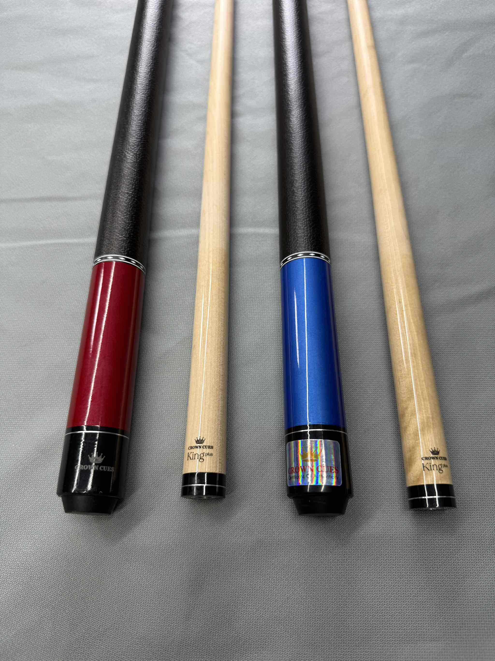 Cơ bida lỗ Crown cues Mộc ( tặng kèm 9 món phụ kiện và sách bida cơ bản ) ( độc quyền tại CÒ BILLIARD )