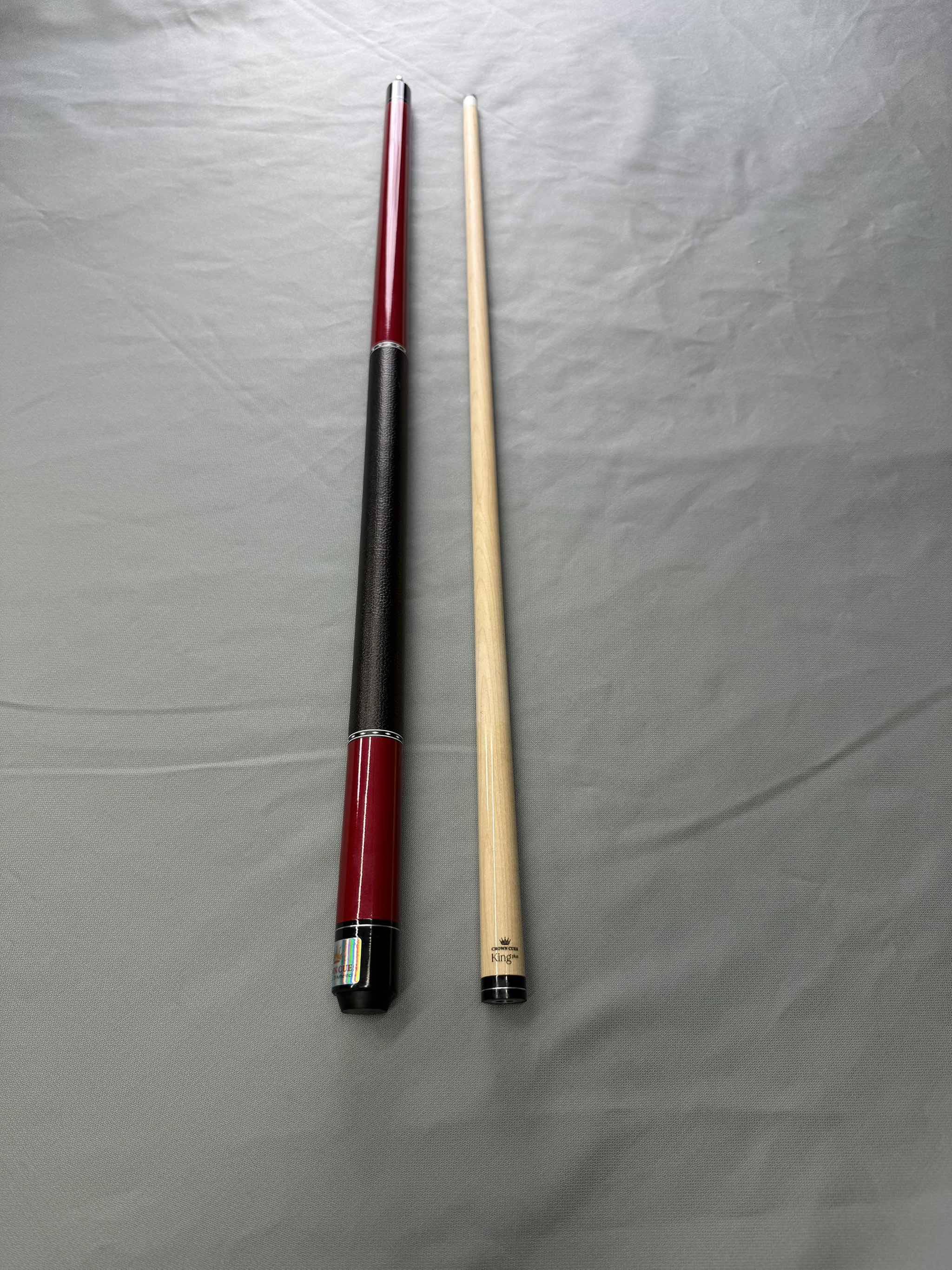 Cơ bida lỗ Crown cues Mộc ( tặng kèm 9 món phụ kiện và sách bida cơ bản ) ( độc quyền tại CÒ BILLIARD )