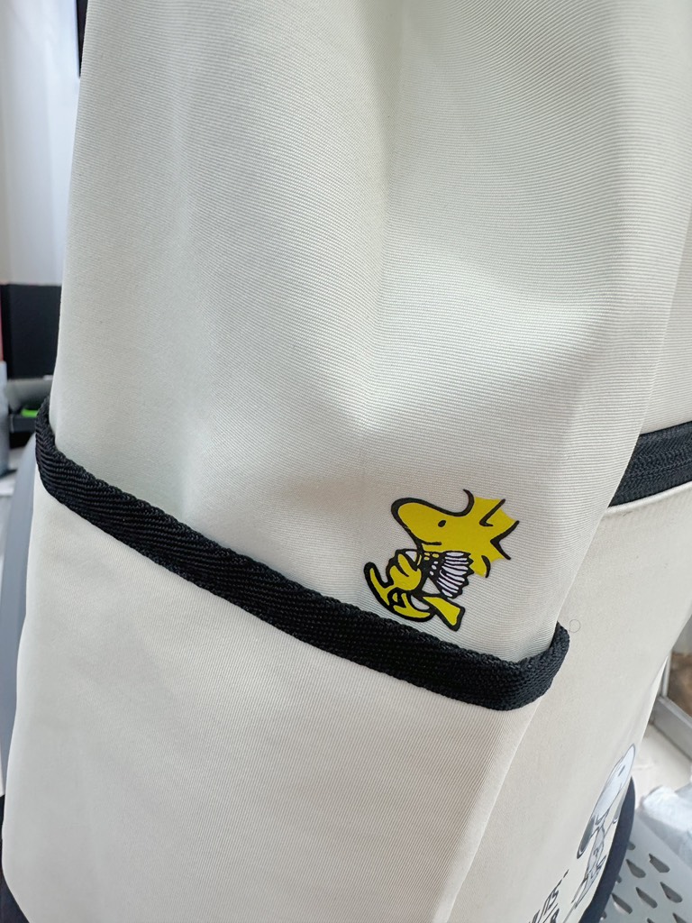 Balo Victor Peanuts - Đen kem - Gia công