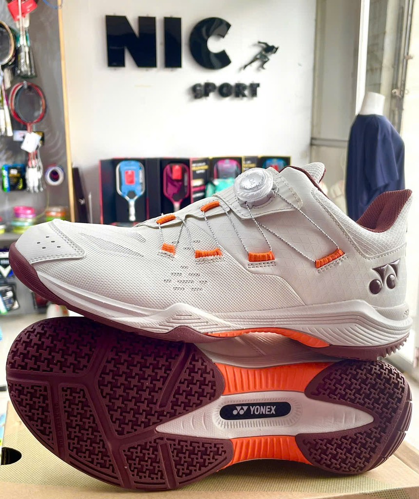 Giày Yonex 88 Dial 3 2025 trắng cam