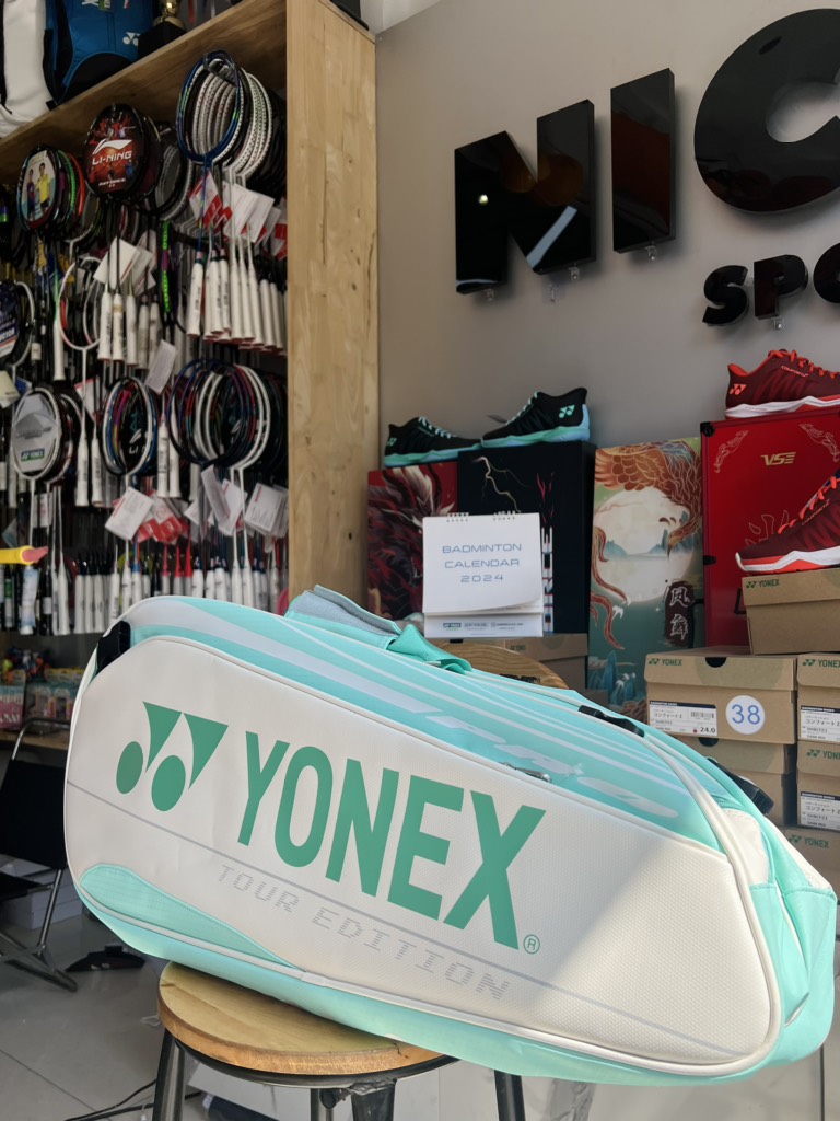 Túi Cầu Lông Yonex BA62026EX - Trắng Xanh Ngọc - Gia Công
