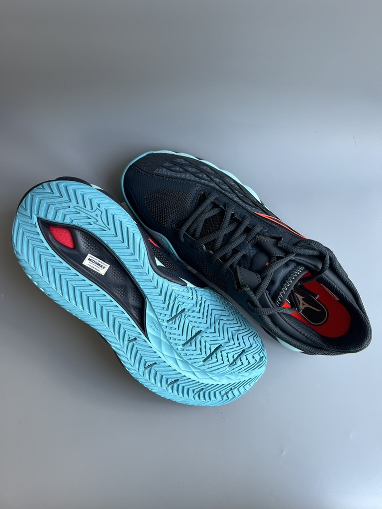 Giày Mizuno Tenis Wave Enforce Tour AC Xanh đỏ
