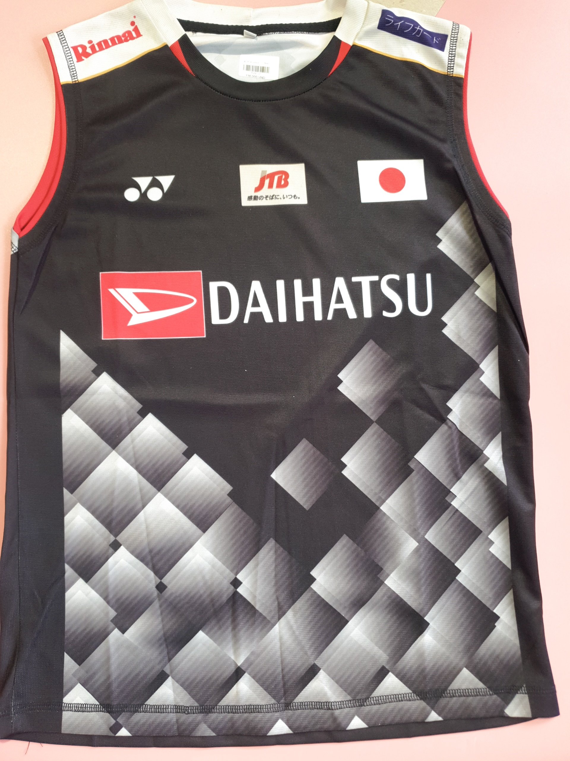 Áo Cầu Lông Yonex Sát Nách AT05 - Đen