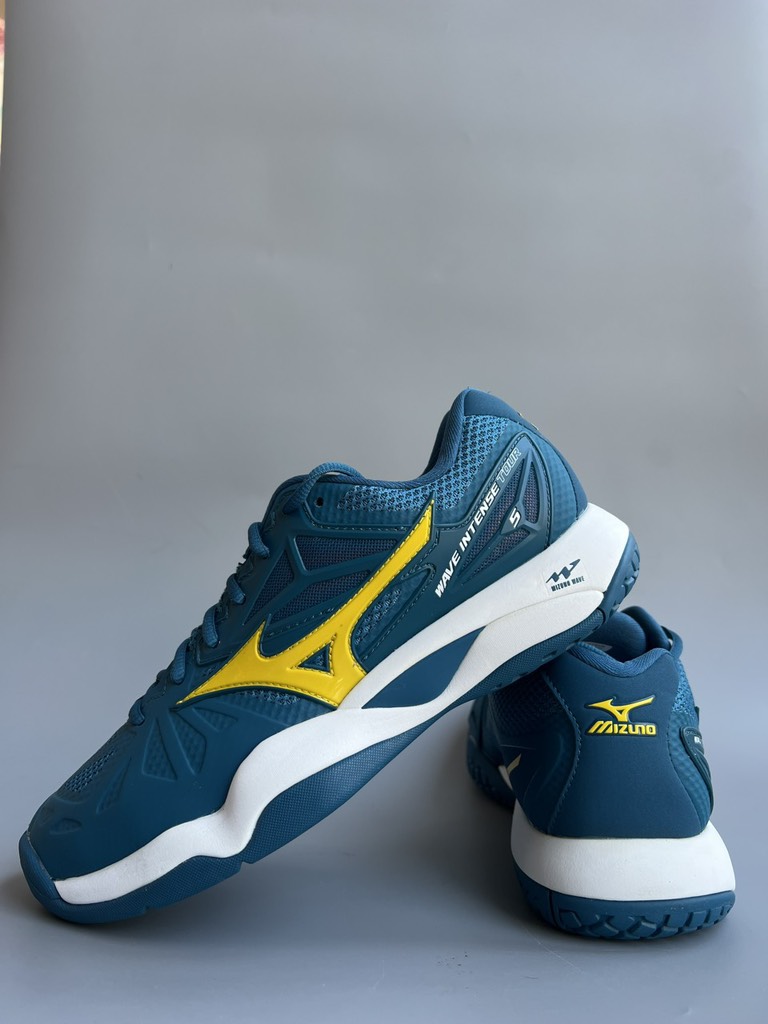 Giày Mizuno Tenis Wave Intense Tour 5 AC Xanh vàng