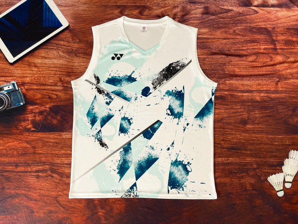 Áo Cầu Lông Yonex Sát Nách -  Trắng