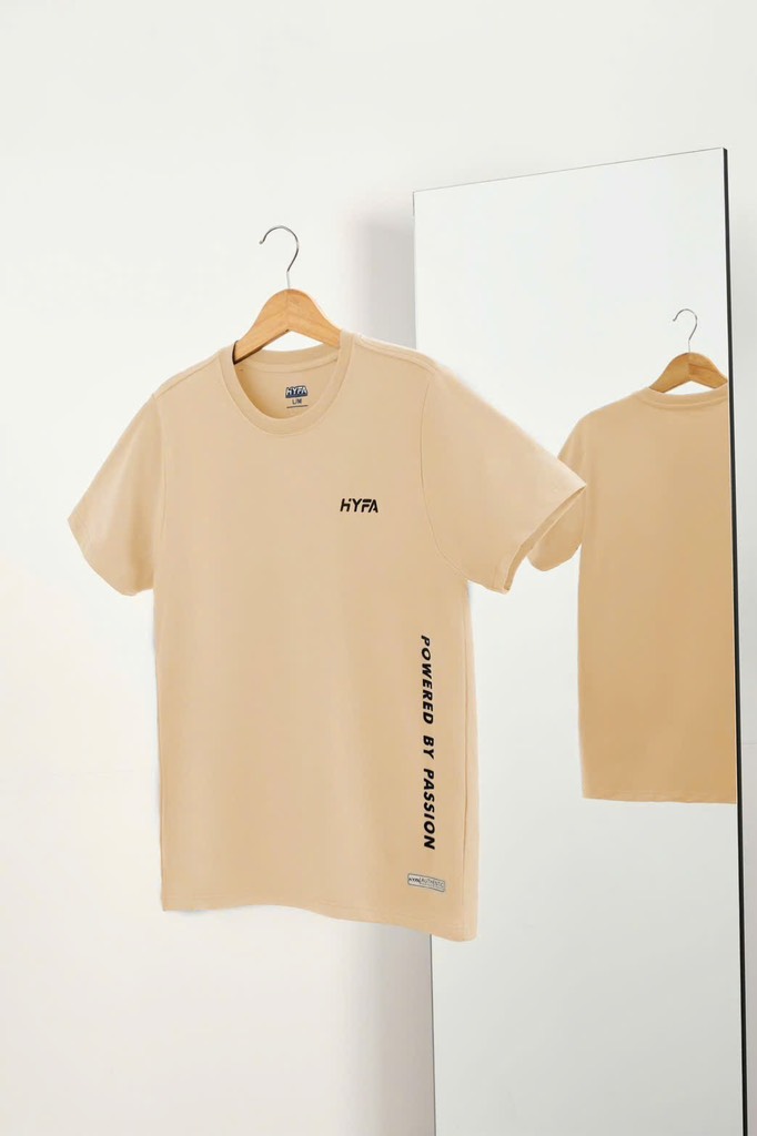 Áo Hyfa Cotton 2025 nâu nhạt