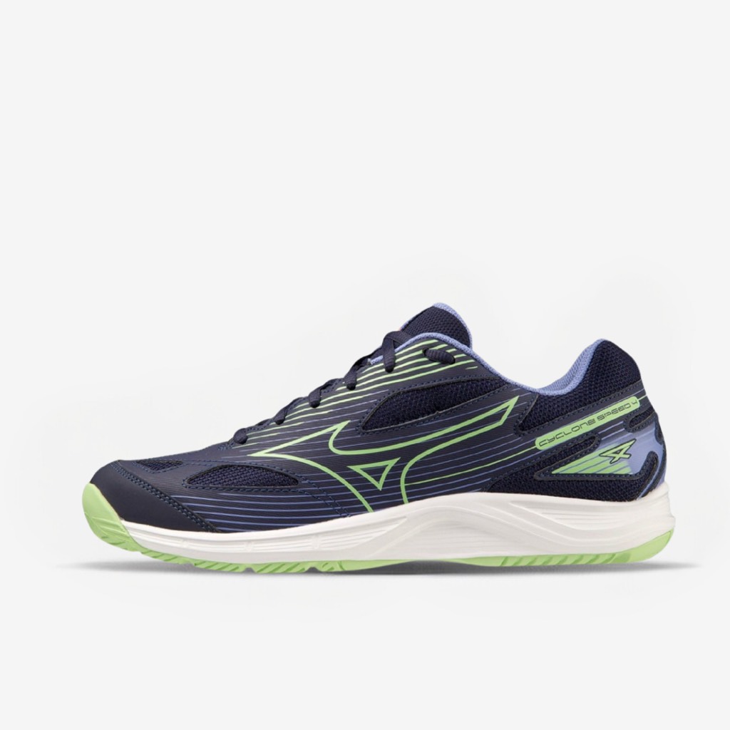 Giày Cầu Lông Mizuno Cyclone Speed 4- Xanh Than