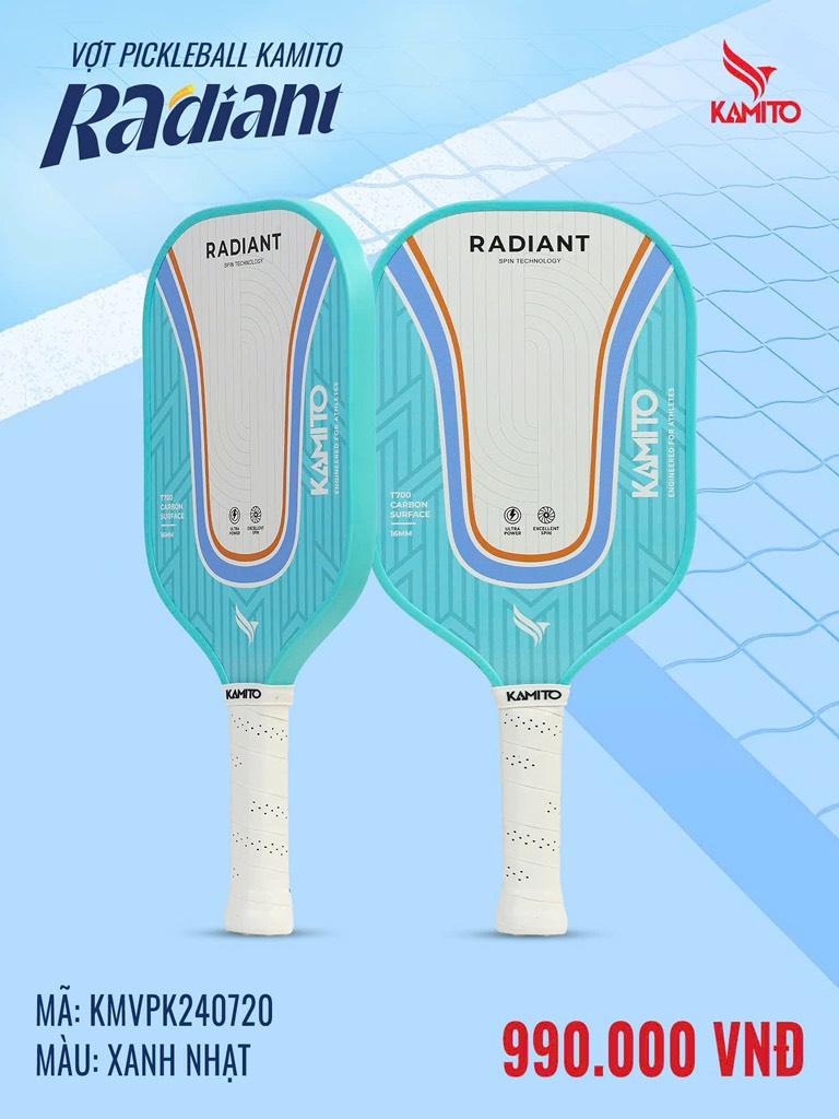 Vợt Pickleball Kamito Radiant