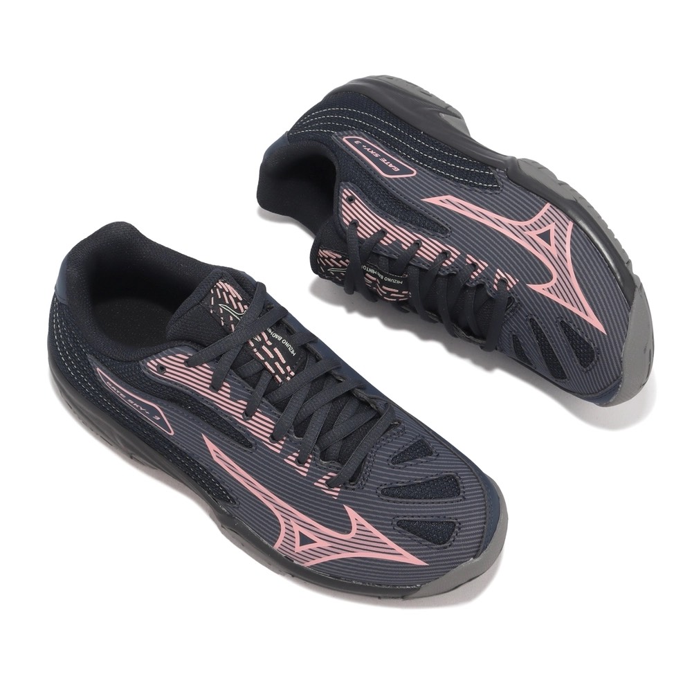 Giày Cầu Lông Mizuno Gate Sky Plus 3- Đen Hồng