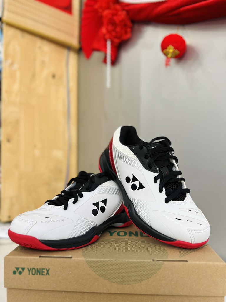 Giày cầu lông Yonex SHB65X3 - Trắng Đỏ