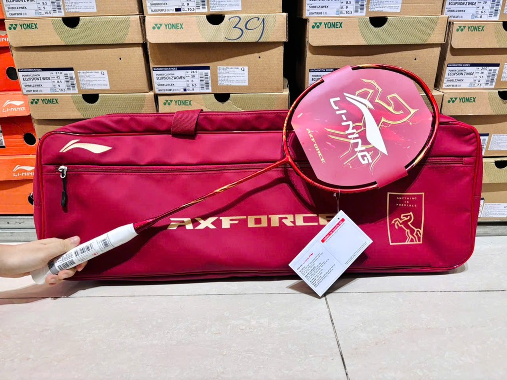 Vợt Lining Axforce 90 đỏ