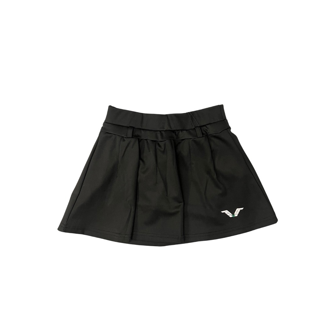 Váy thể thao VVN03 Ngắn Xếp Ly - Đen