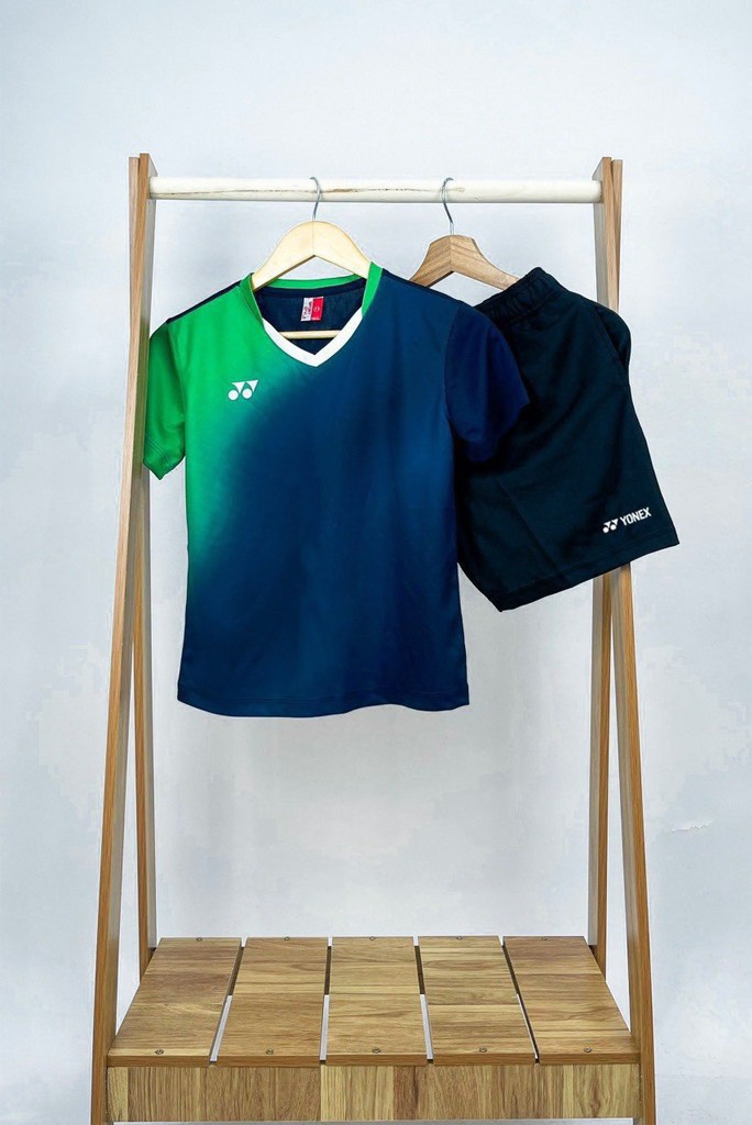 Áo cầu lông Yonex TE VT012 - Xanh Hồng