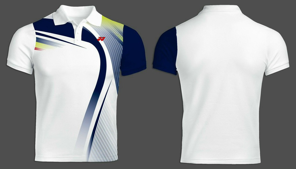 Áo Cầu Lông Yonex Có Cổ VT031- Trắng