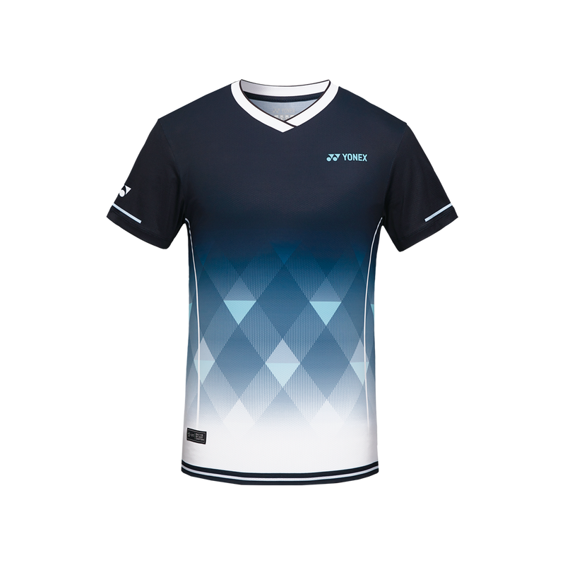 Áo cầu lông Yonex CTH18 - Xanh Trắng