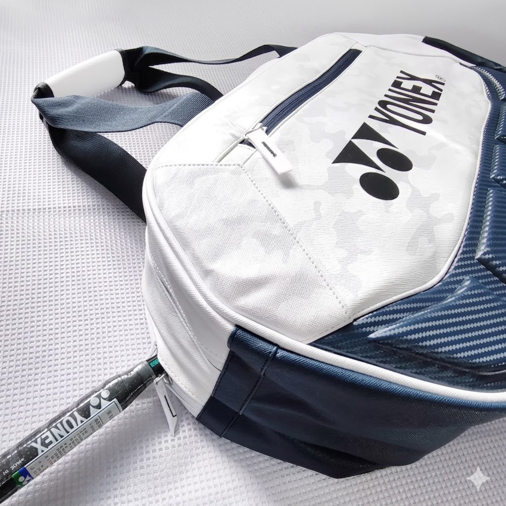 Túi Yonex 008U trắng xanh than