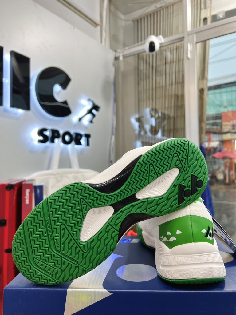 Giày Pickleball Lefus L025 - Trắng Xanh Lá