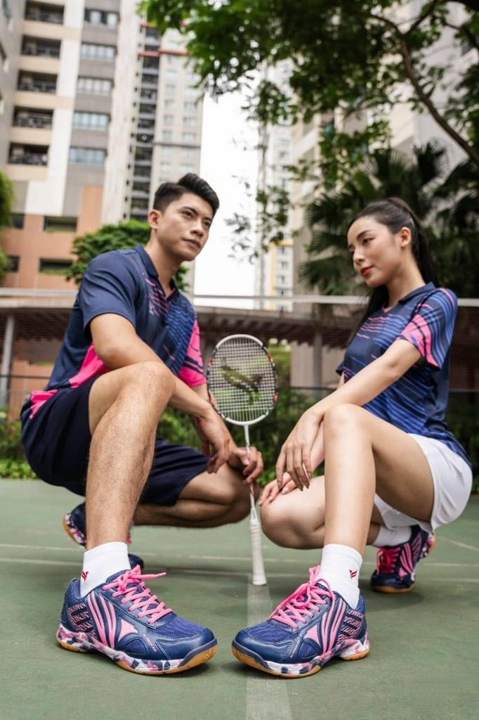 Giày Cầu Lông Kamito Coba - Tím Hồng