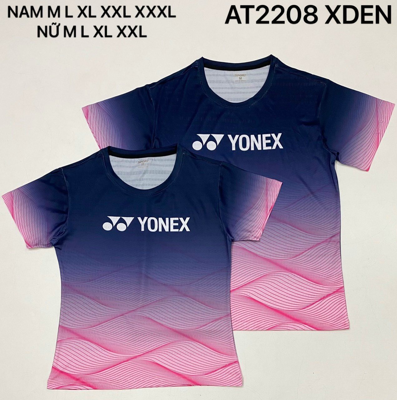Áo Thun Cầu Lông Yonex AT2208 - Xanh Đen
