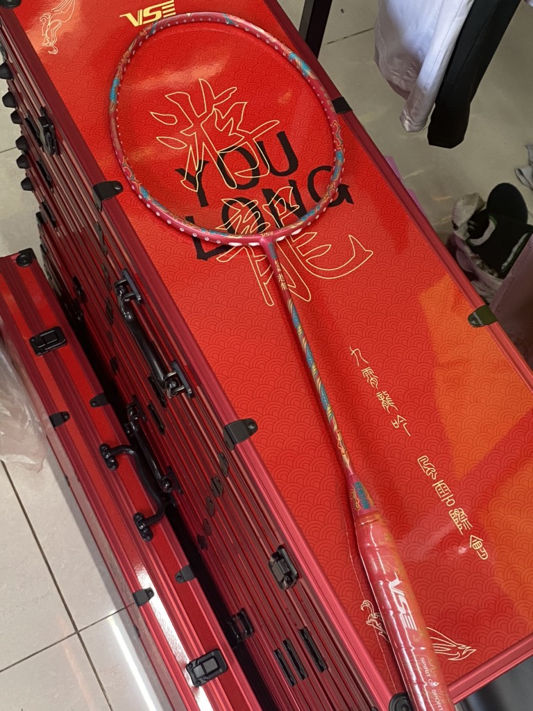 Youlong Set Vợt Cầu Lông VS Youlong Đỏ Chính Hãng