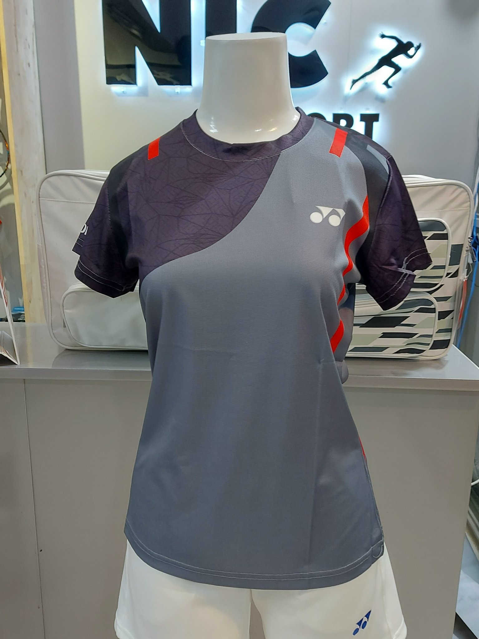 Áo Cầu Lông Yonex TT1 - Xám