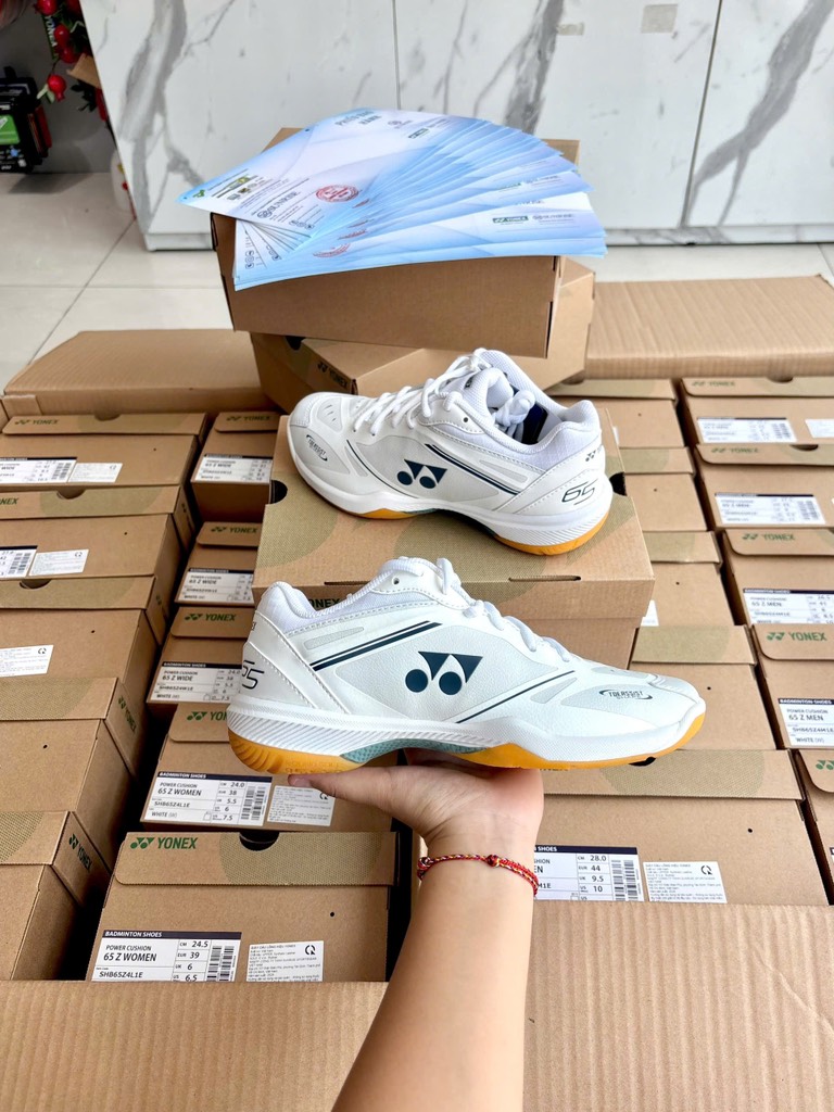Giày cầu lông Yonex 65Z4 Trắng 2025 - Trắng (Công ty)