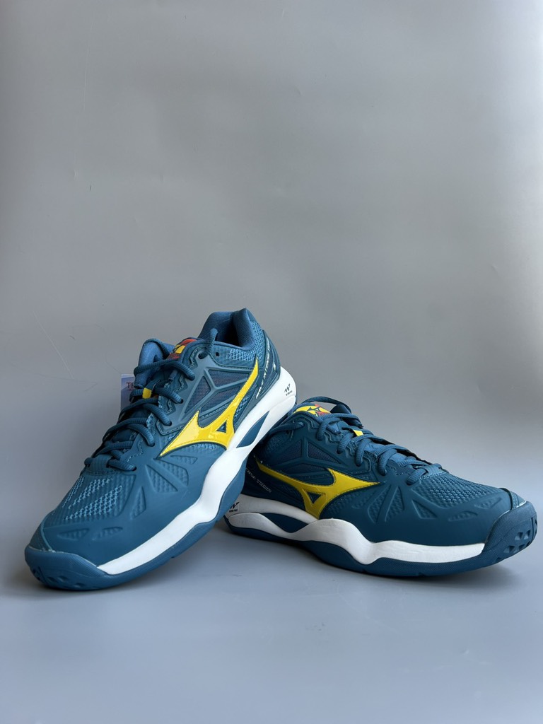 Giày Mizuno Tenis Wave Intense Tour 5 AC Xanh vàng