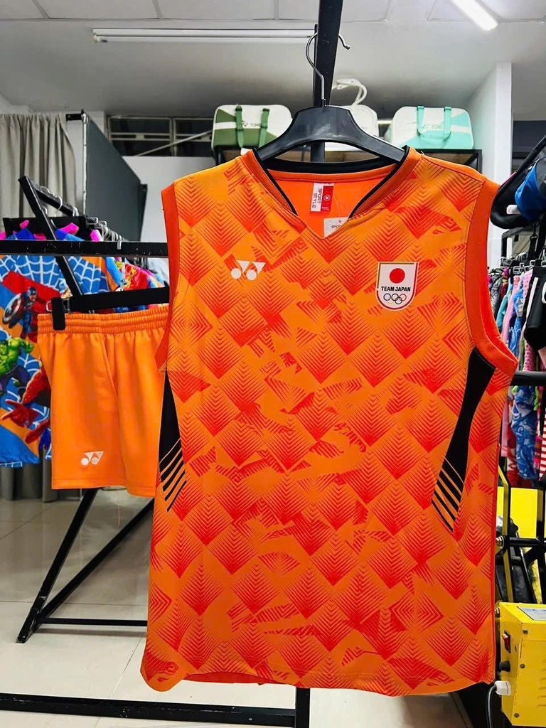 Áo cầu lông Yonex sát nách YN0416 - Cam