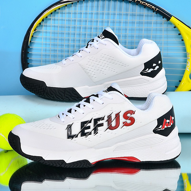 Giày Pickleball Lefus L025 - Trắng Đen