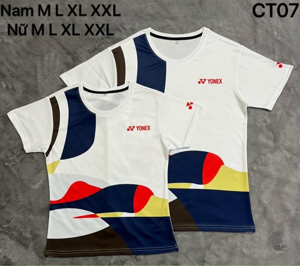 Áo Cầu Lông Yonex CT07 - Màu Trắng