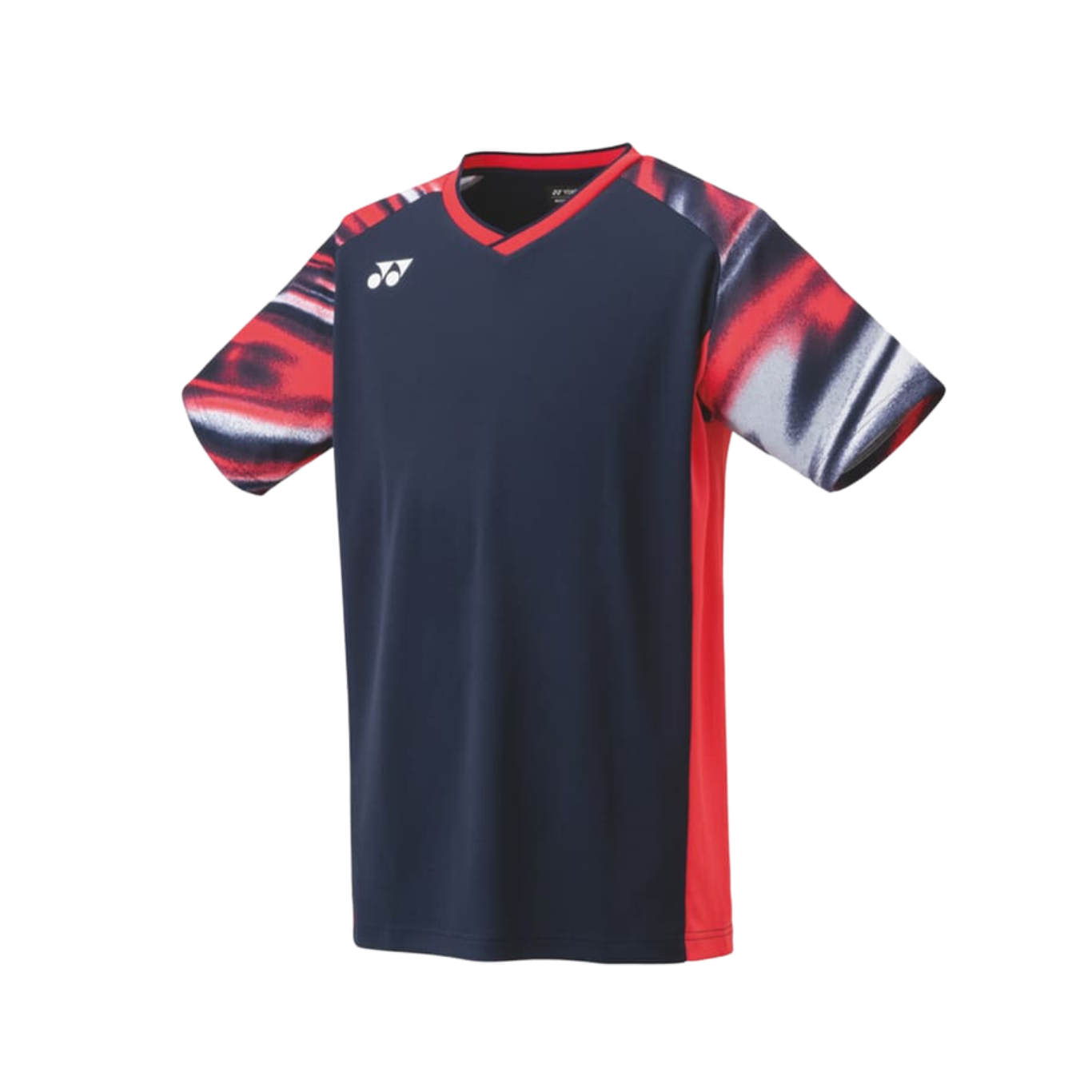 Áo cầu lông Yonex YN0412 - Xanh Đen Đỏ