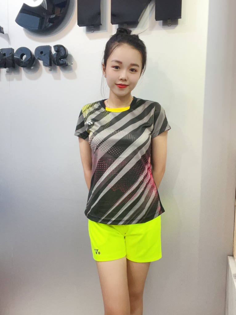 Áo Cầu Lông Yonex C19 - Đen Xám