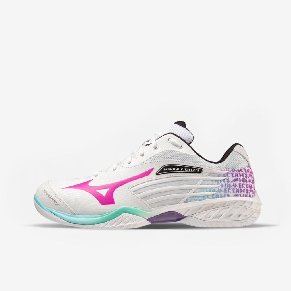 Giày Cầu Lông Mizuno Wave Claw 2- Trắng Hồng