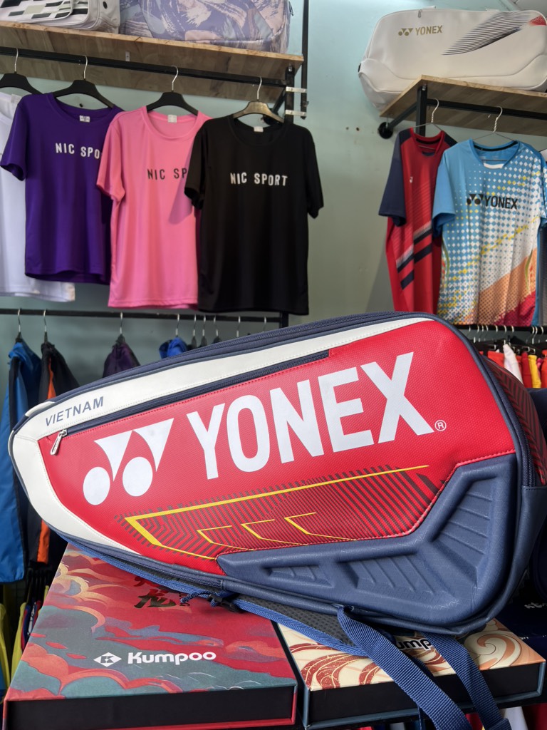 Túi Cầu Lông Yonex BA02326EX Đỏ Trắng - Gia Công