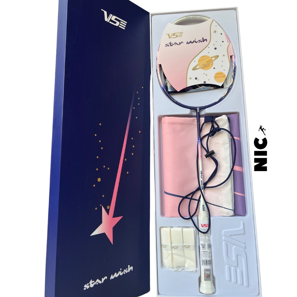 Set Vợt Cầu Lông VS Star Wish Chính Hãng