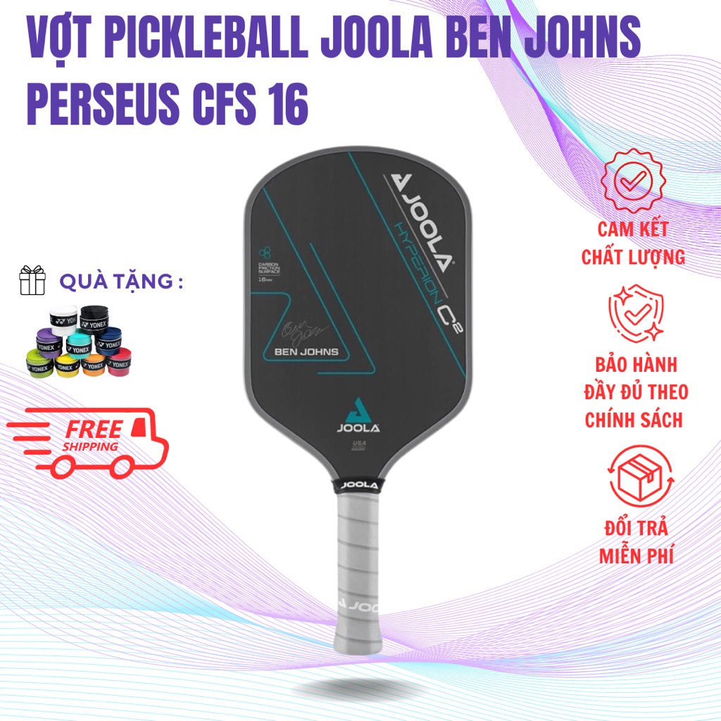Vợt Pickleball Joola Ben Johns Perseus CFS 16 Chính Hãng