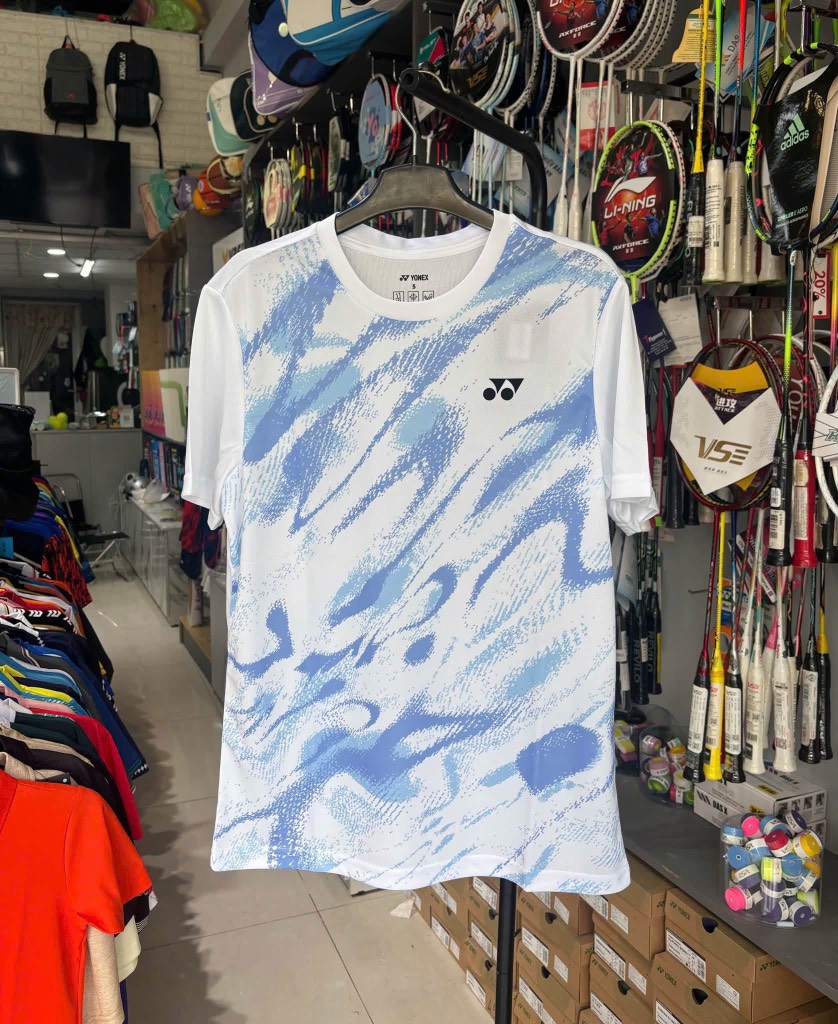 Áo Yonex Run 4 3403 trắng chính hãng