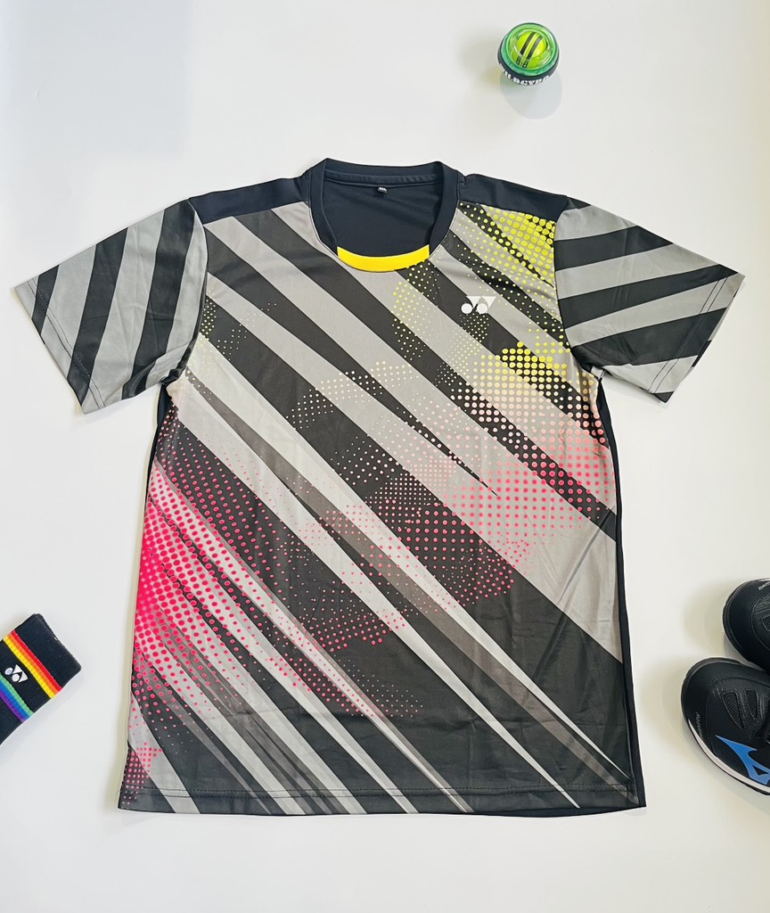 Áo Cầu Lông Yonex C19 - Đen Xám