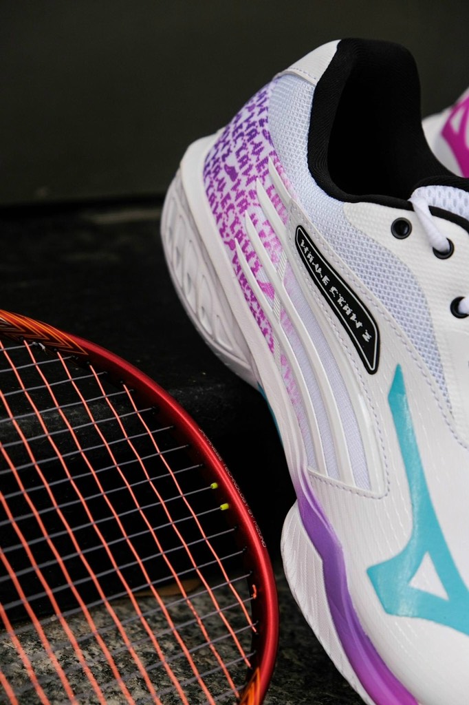 Giày Cầu Lông Mizuno Wave Claw 2- Trắng Hồng