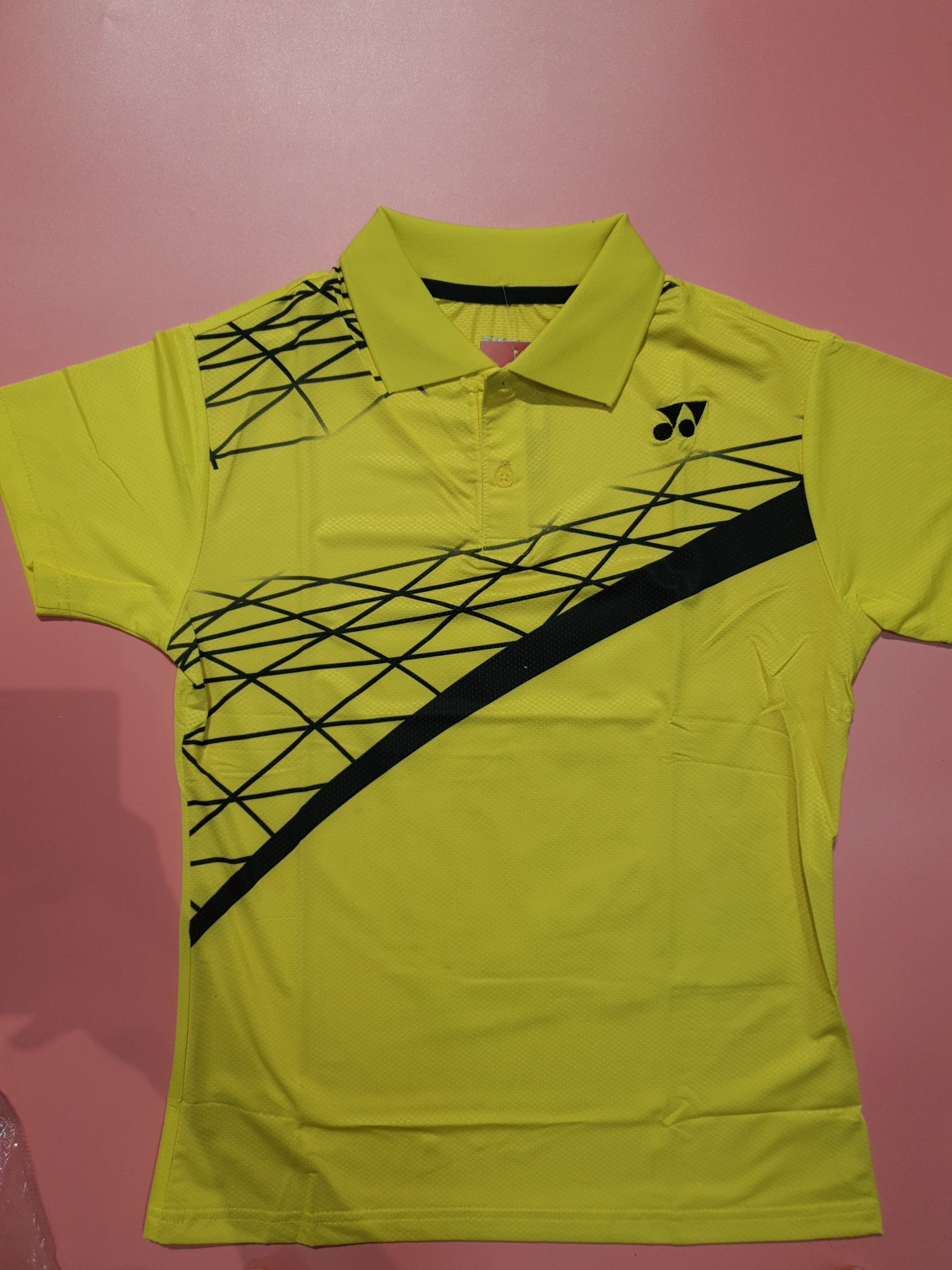 Áo Cầu Lông Yonex Có Cổ TL02 - Vàng