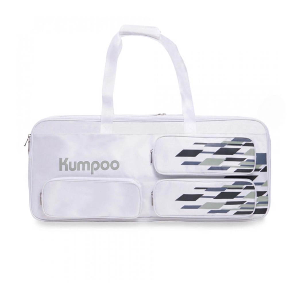 Túi Cầu Lông Kumpoo KB-268 Trắng Chính Hãng