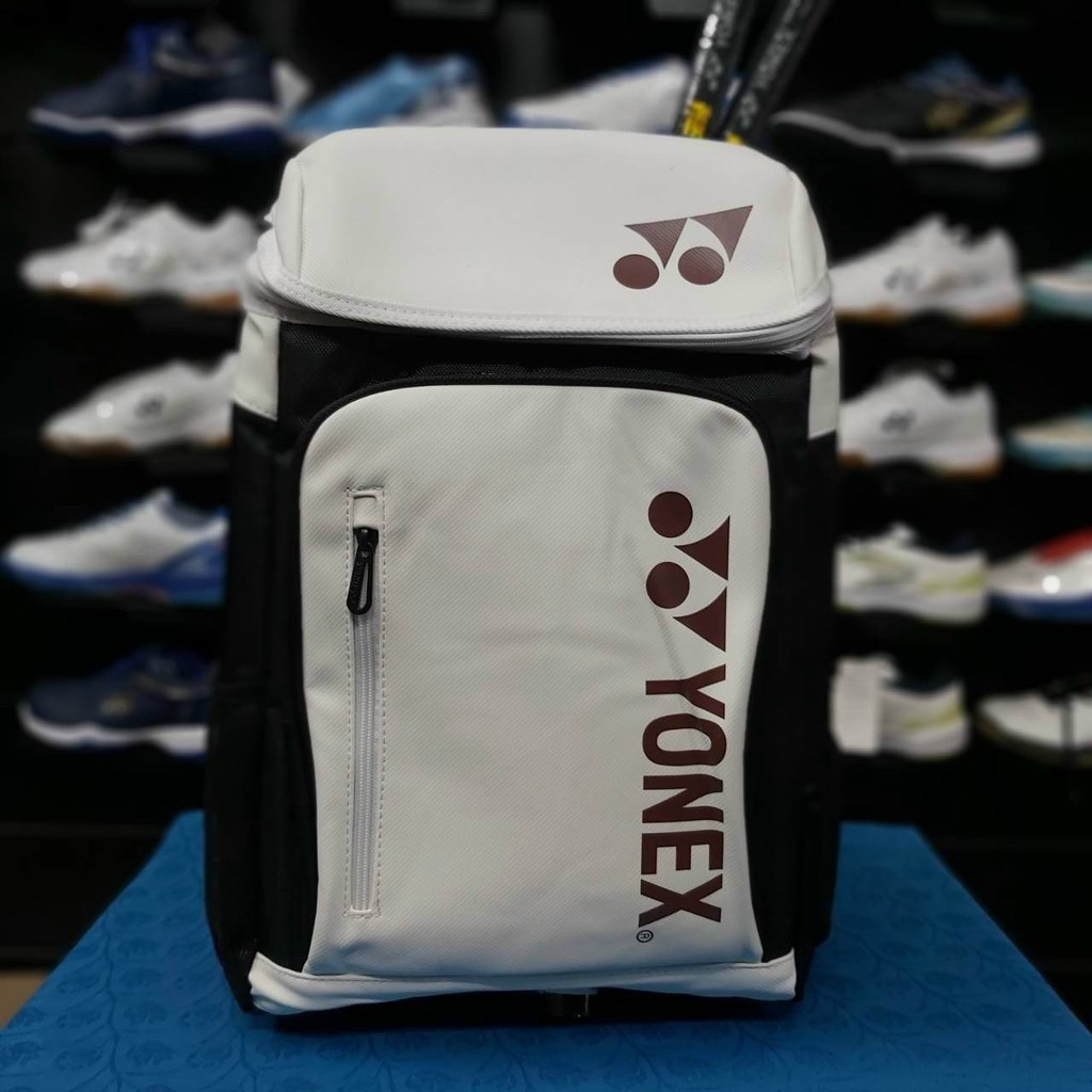 Balo Cầu Lông Yonex Trắng Đen - Gia Công