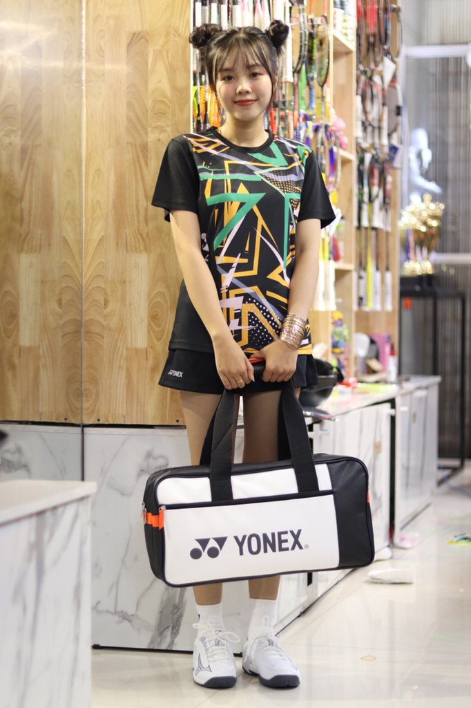 Túi Cầu Lông Yonex 239BT006U Trắng Đen - Gia Công