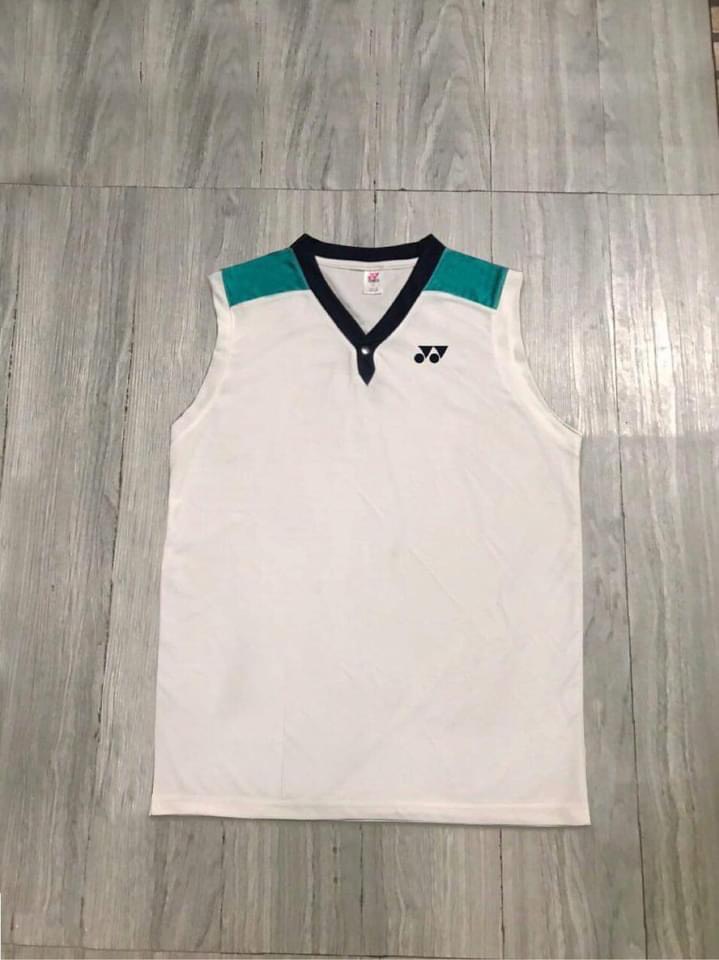 Áo Cầu Lông Yonex Có Cổ CT001 - Đỏ/Trắng