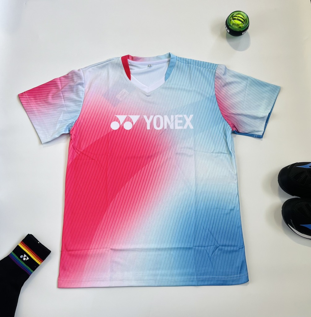 Áo Cầu Lông Yonex TL15 -Hồng Xanh