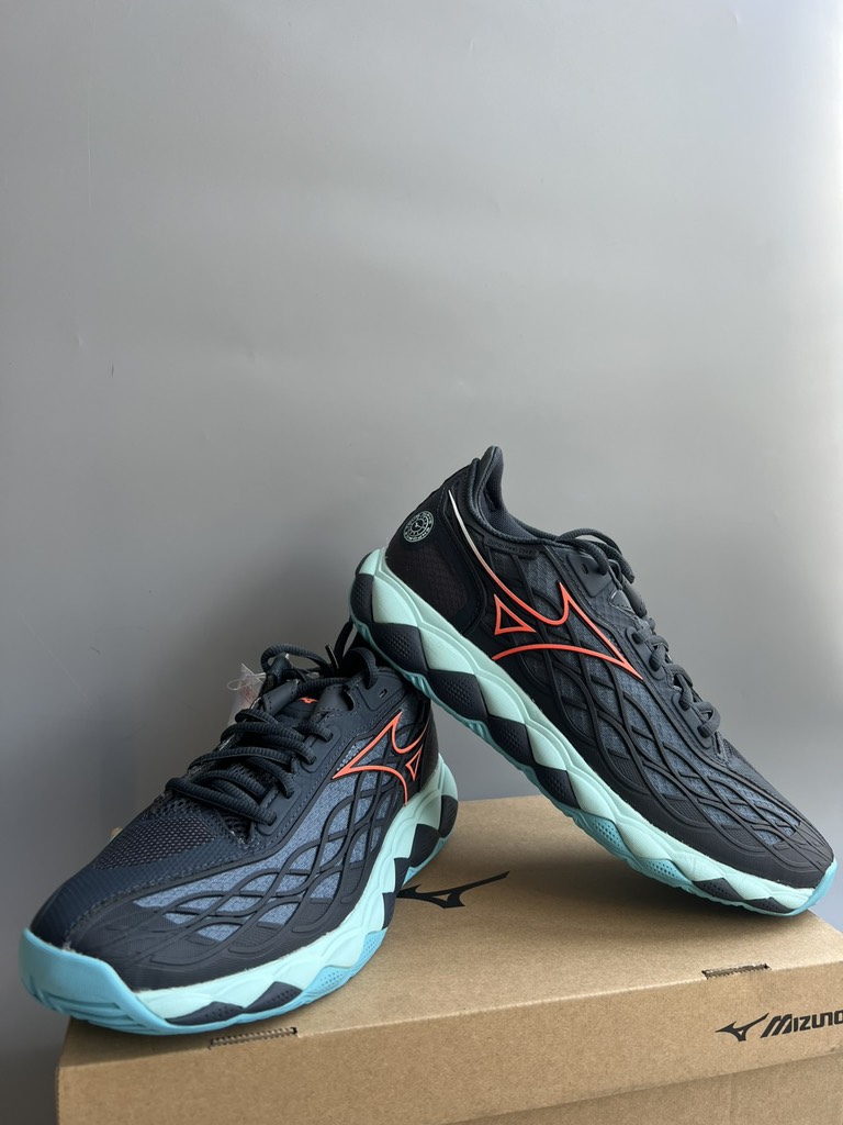 Giày Mizuno Tenis Wave Enforce Tour AC Xanh đỏ
