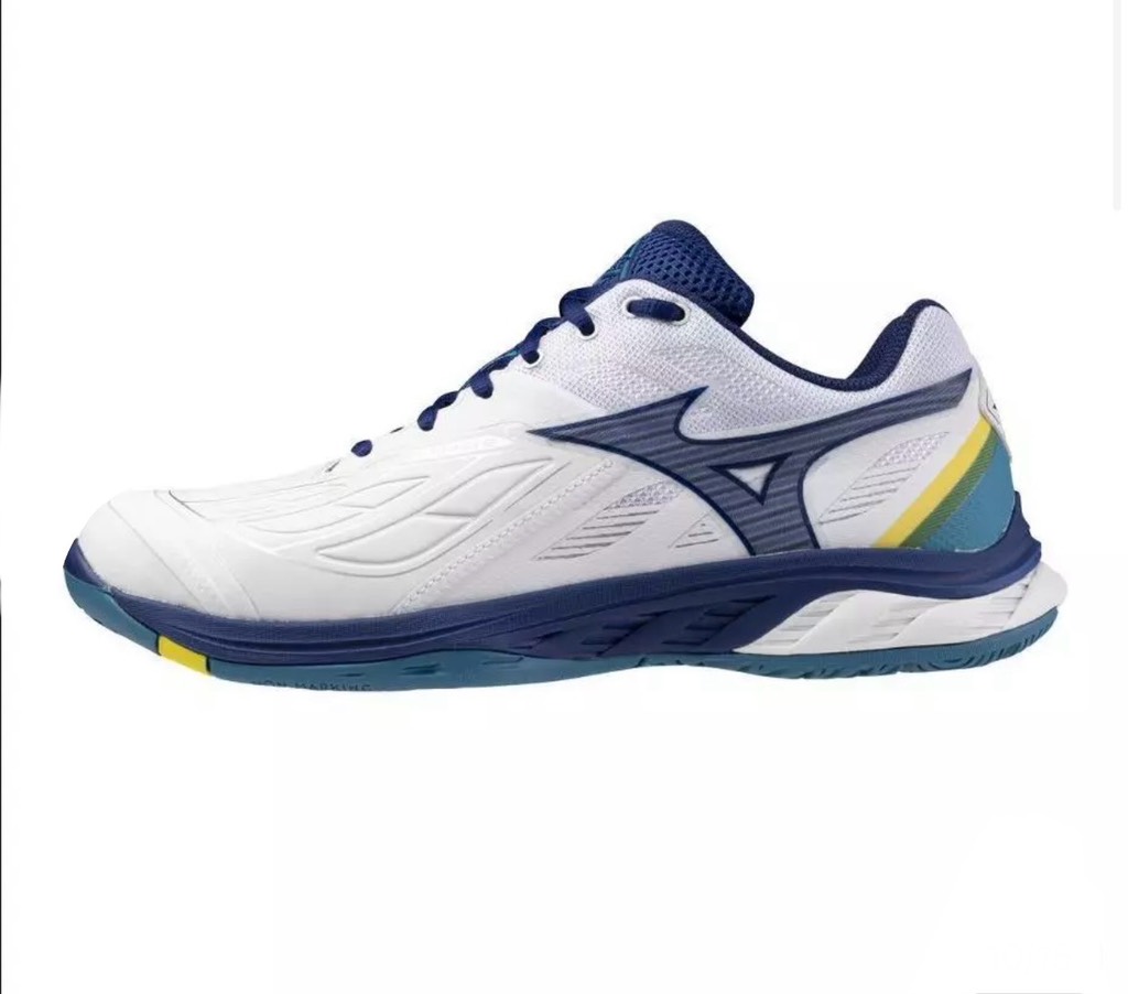 Giày Mizuno Wave Fang 2 trắng xanh vàng