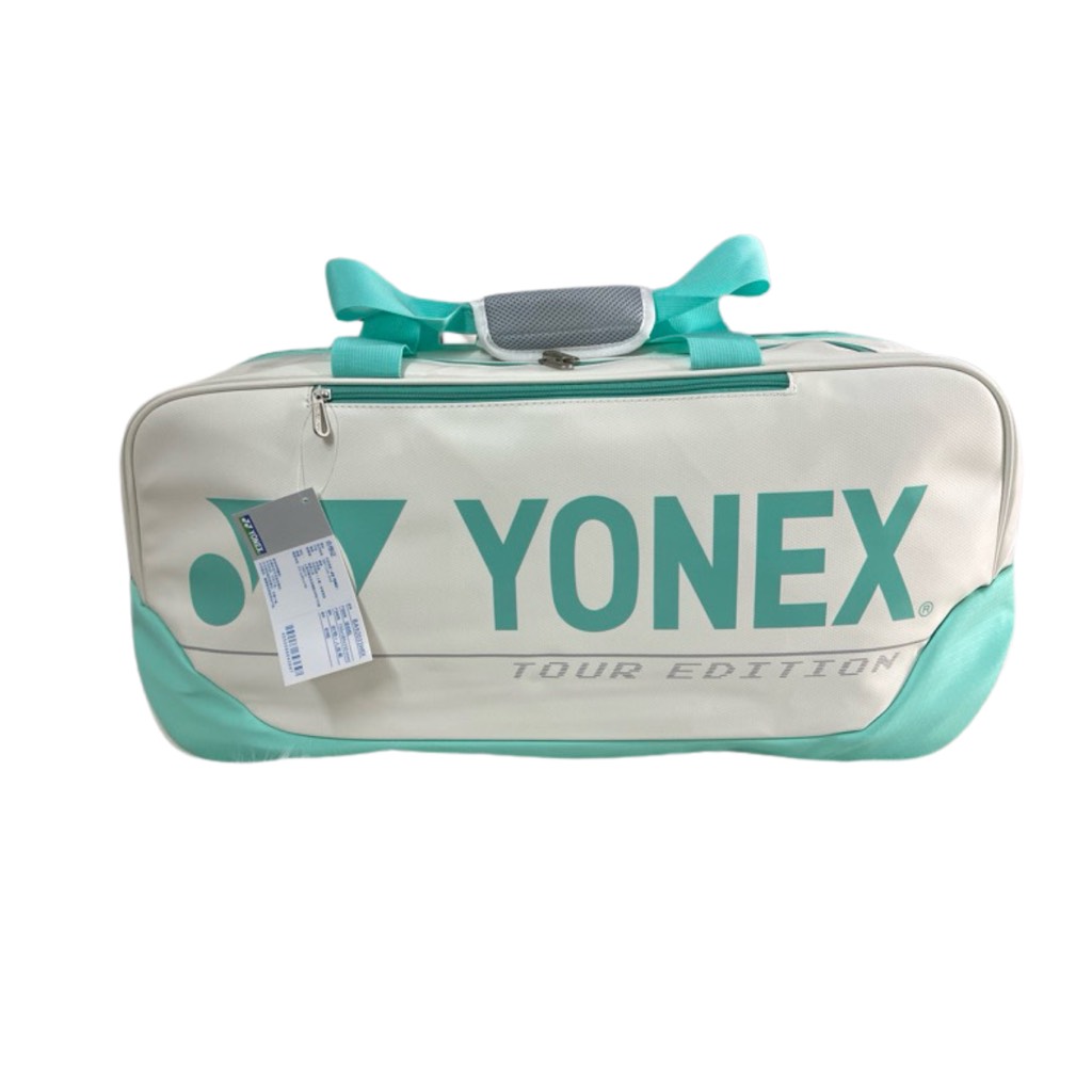 Túi Cầu Lông Yonex BA92031WEX Trắng Xanh Ngọc - Gia Công